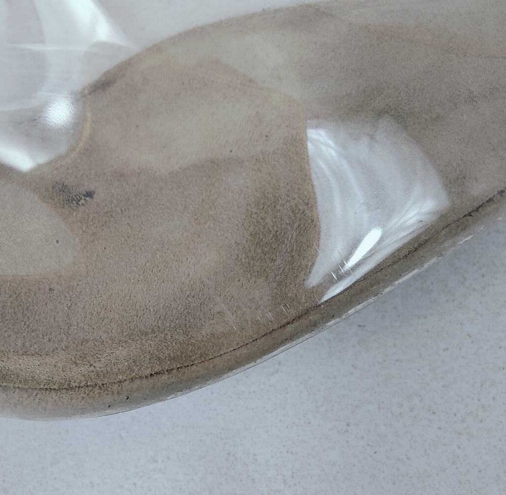 Yeezy Season 6 Clear Transparent PVC Lucite Heel Mules, Sz 37 (US women's 6) - Picture 13 of 16